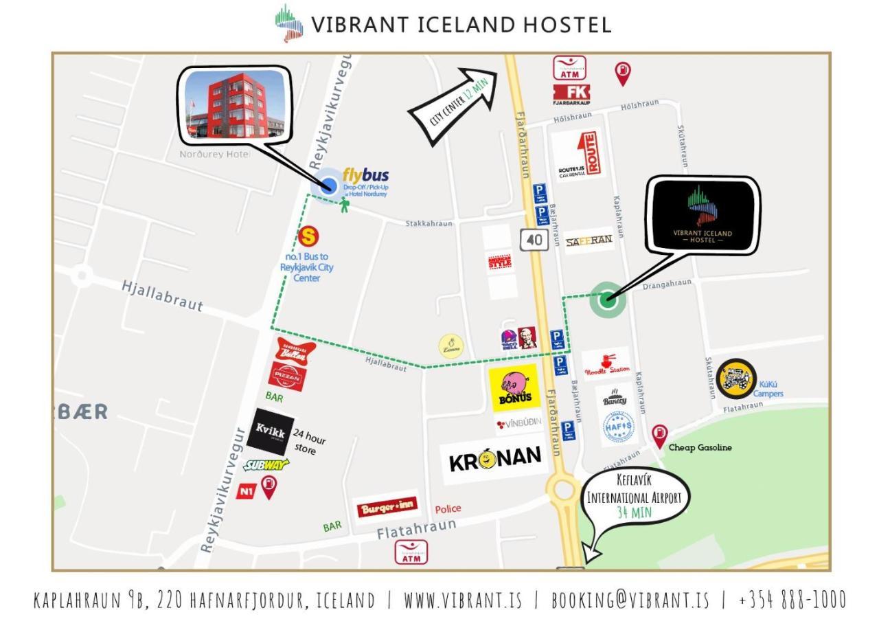 Vibrant Iceland Hostel Hafnarfjörður Buitenkant foto